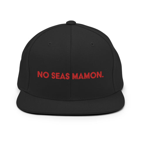 No Seas Mamon Snapback (Black1)