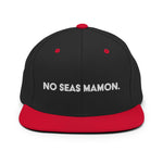 No Seas Mamon Snapback (Black/Red)